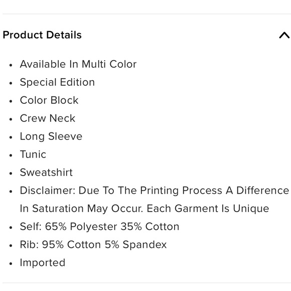 FASHIONOVA Tunic Top - Picture 6 of 6